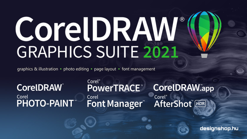 Megjelent a CorelDRAW Graphics Suite 2021, multiplatformos változatban is